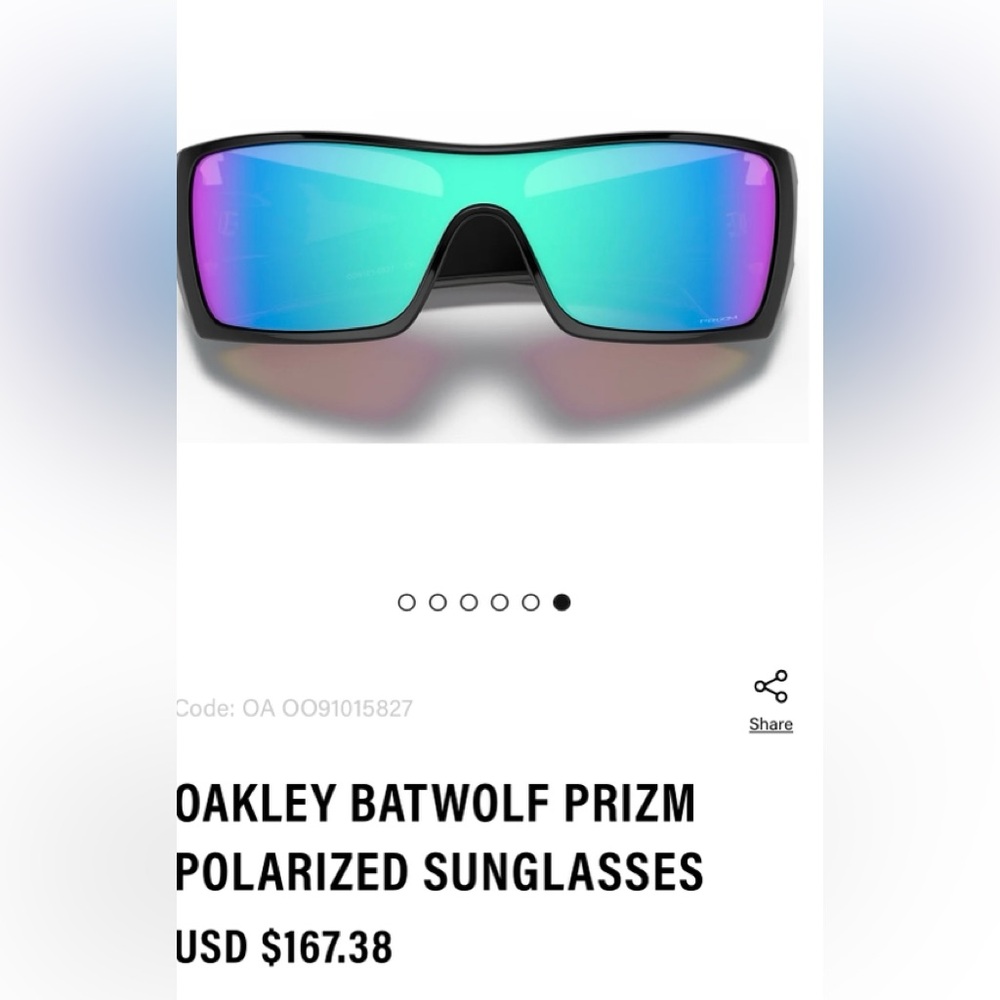Oakley Atwood prizm polarized sunglasses